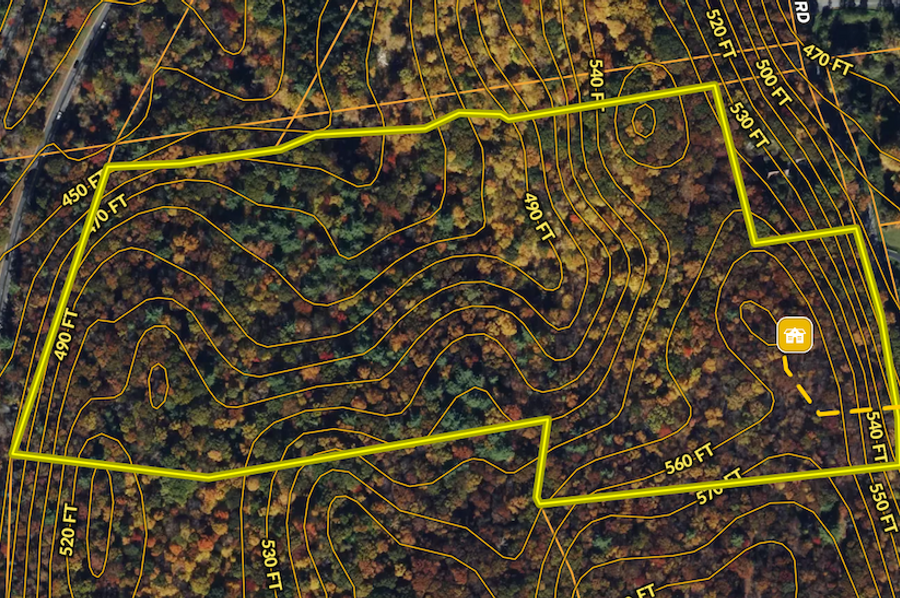 Dutchess Co 25.05 Proposed building site map