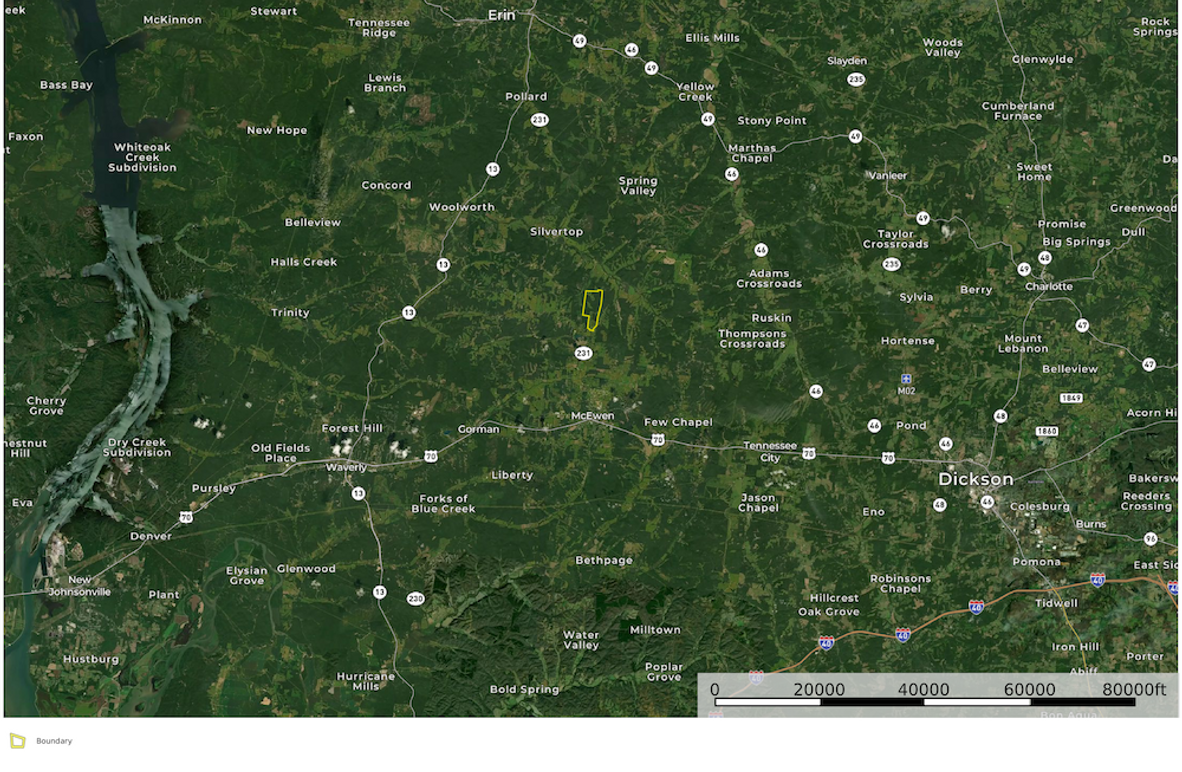 Humphreys co. TN. 423.81 airplane