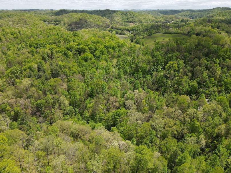 022 beautiful aerial views looking southeast over the tract