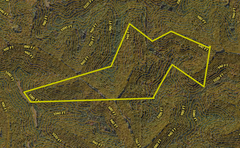 Holly-142-Roane Aerial topo