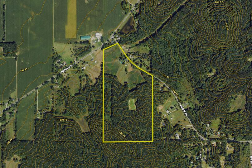 Allegan 68 Contour Lines