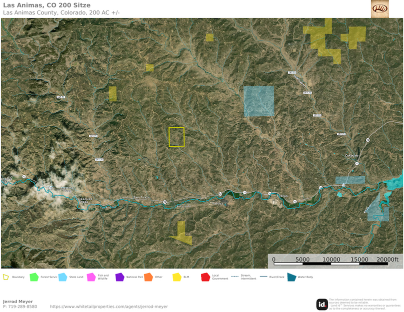 Las Animas, CO 200 Sitze Aerial 2