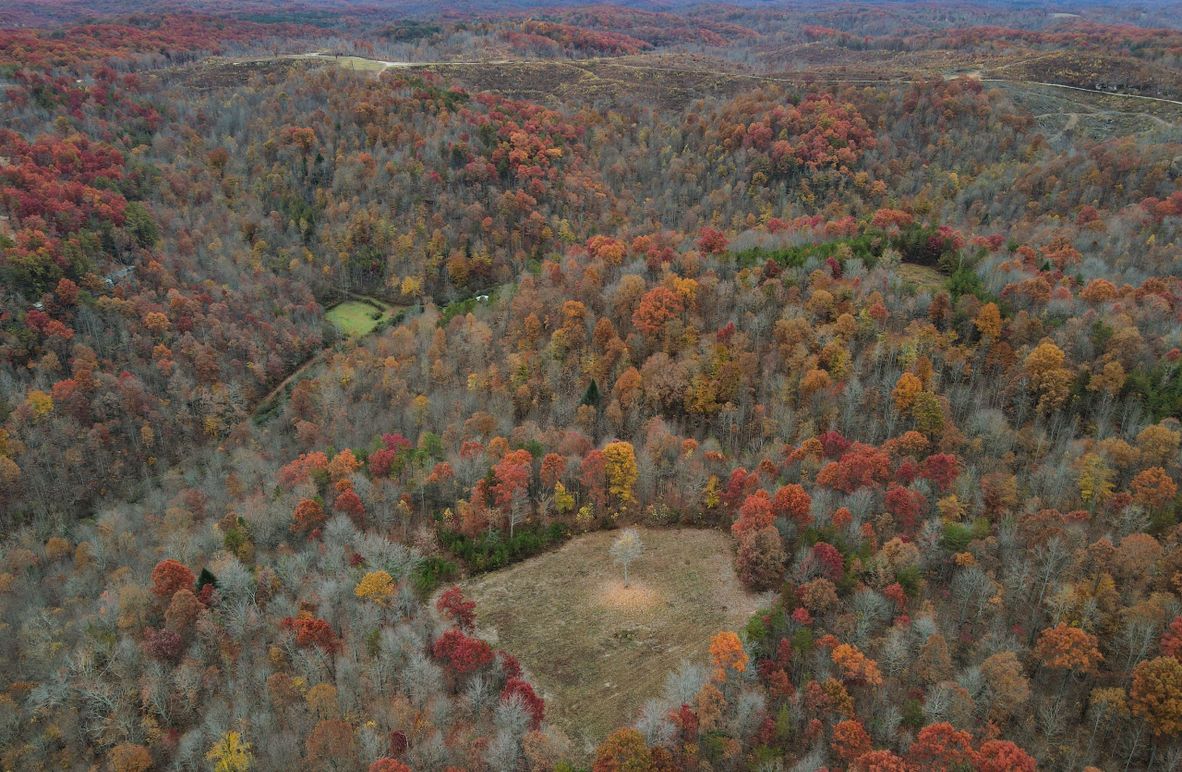 010 amazing aerial view looking south over the entire property