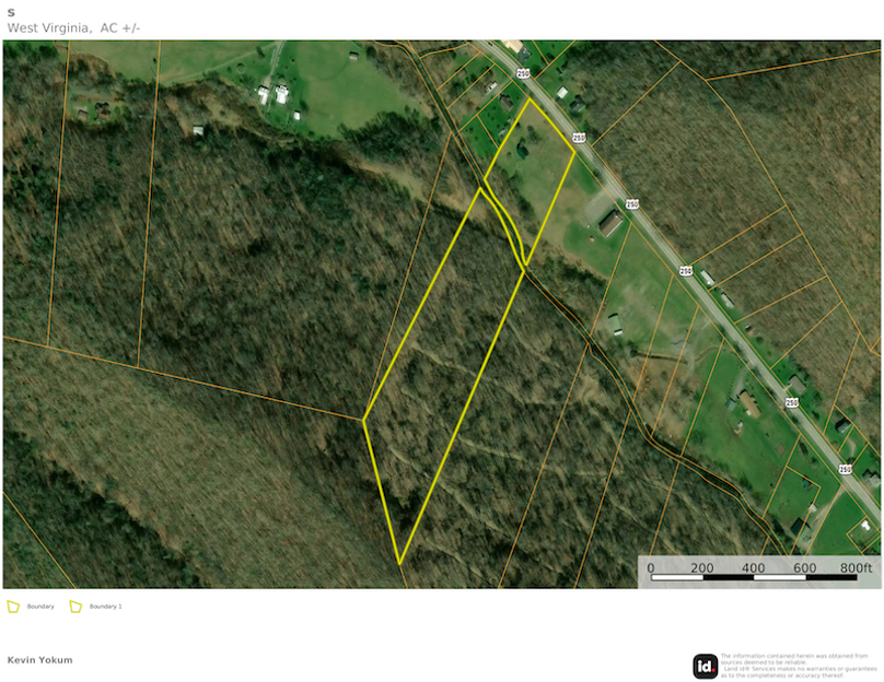 Rand Co WV 9.74 Sainato map 1 location