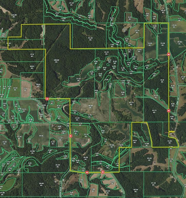 Davis 908 Map - _0003_Field Sizes