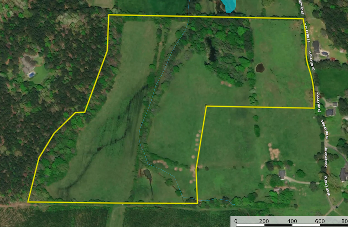 Aerial Map Dudley 39 Ac