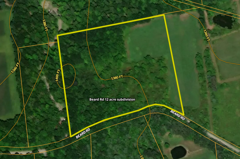 Fiorini subdivision contour map