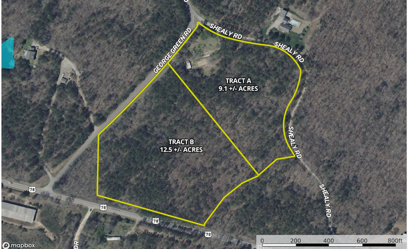 Aerial Map - Haralson 9.1 Ac.