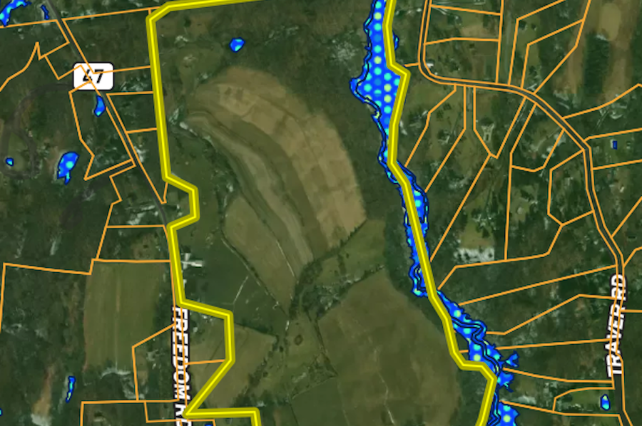 Dutchess Co 138 Kondas Wetlands map