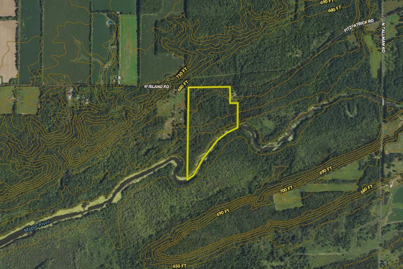 Contour Lines Clinton 38