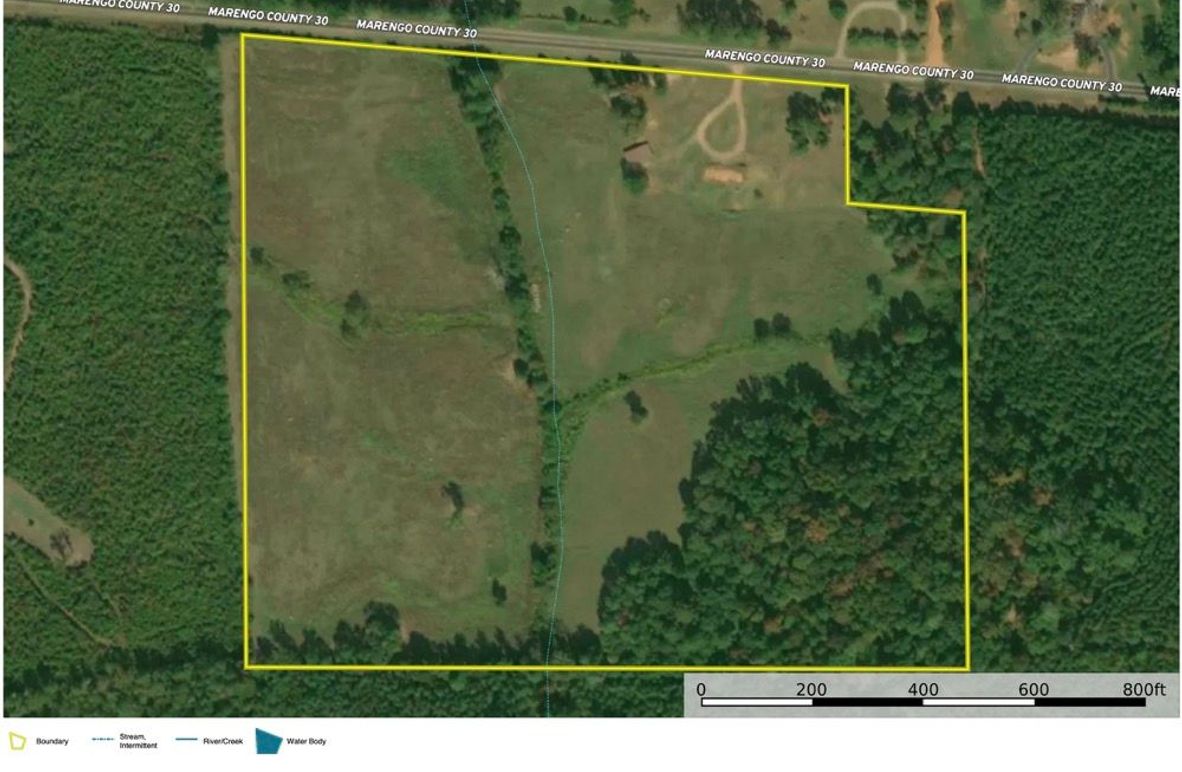 Aerial #1 Approx. 33 Acres Marengo County, AL