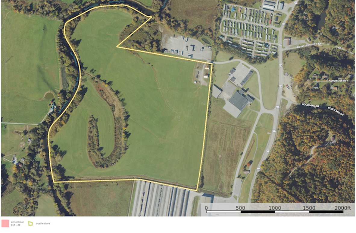 Rand Co WV 114.39 Armentrout map 1 site