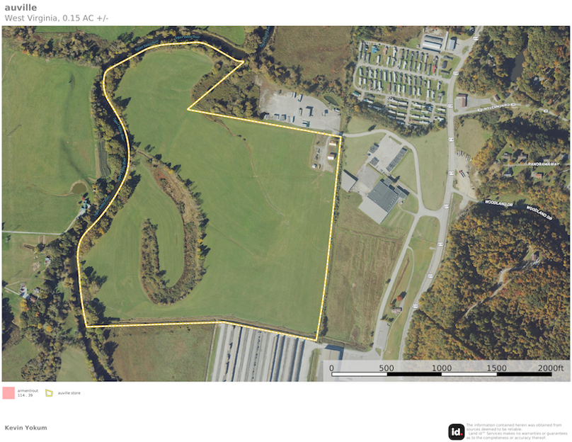 Rand Co WV 114.39 Armentrout map 1 site