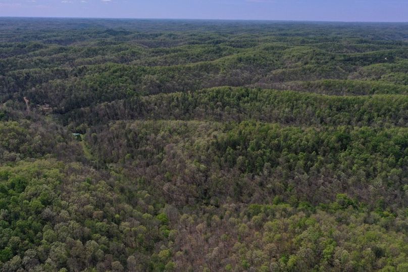 027 aerial drone shot from the middle of the property looking to the north west