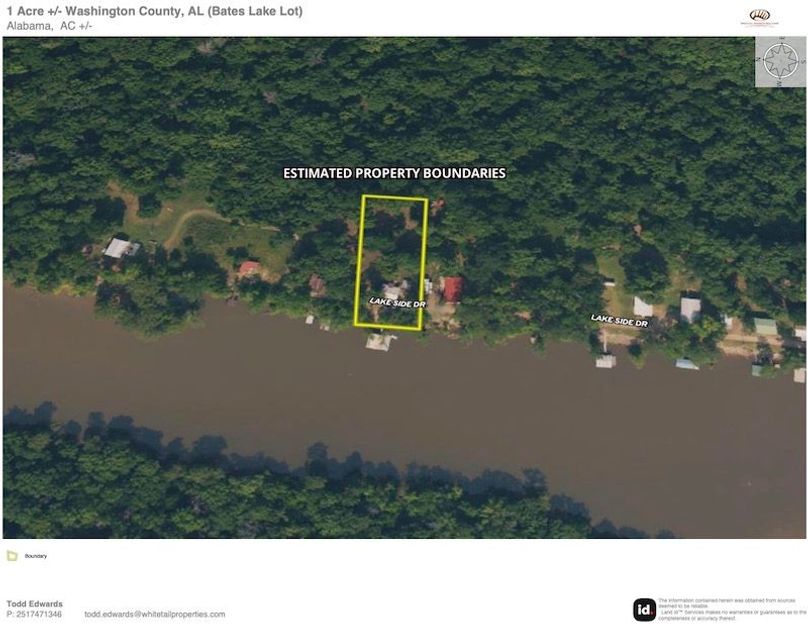 Aerial #1 Approx. 1 Acre Washington County, AL copy