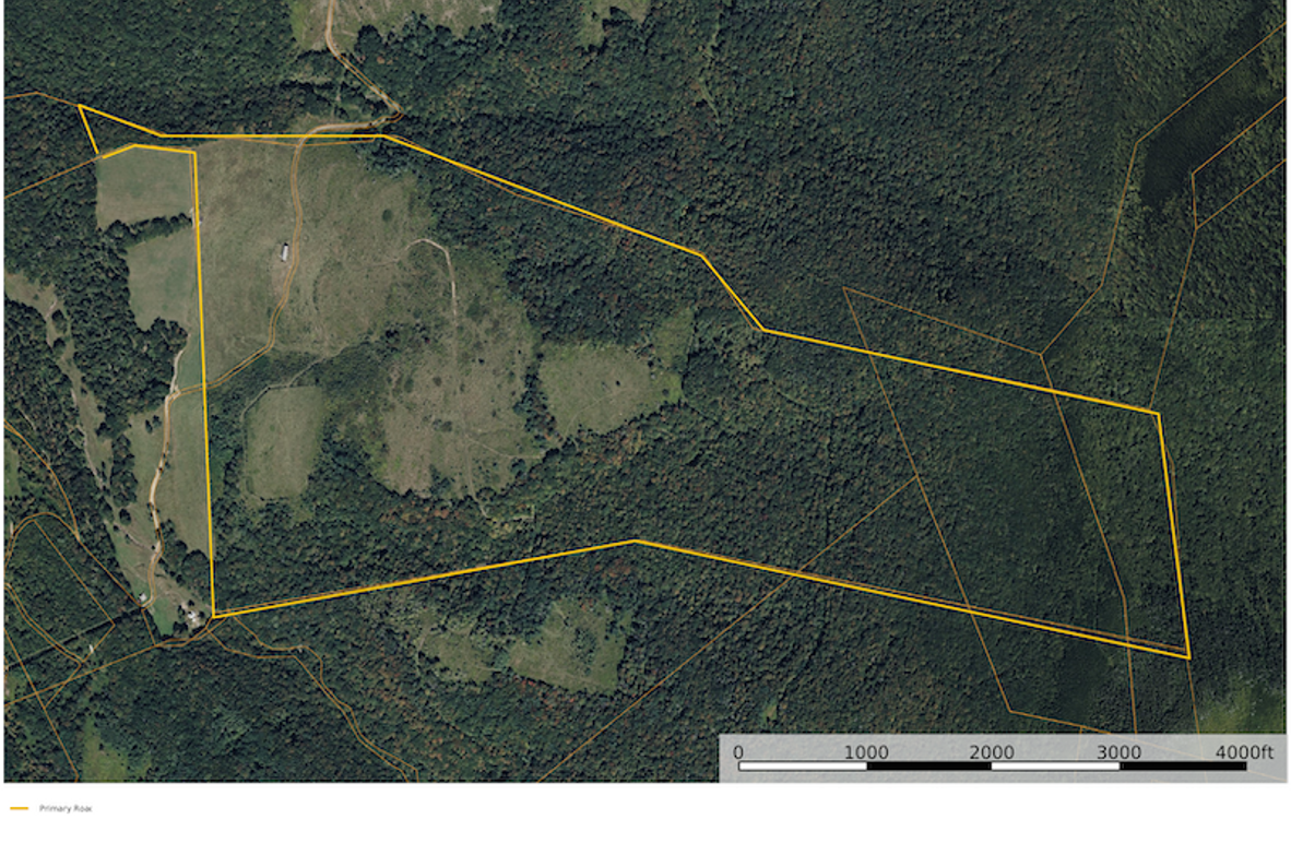 Rand Co WV 410 Land Fund WV map 1 site