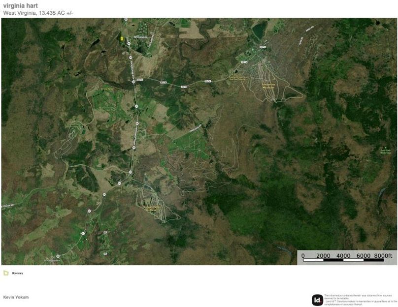 Tucker Co WV 0.7 house Debra Judy map 3 location ski resorts copy