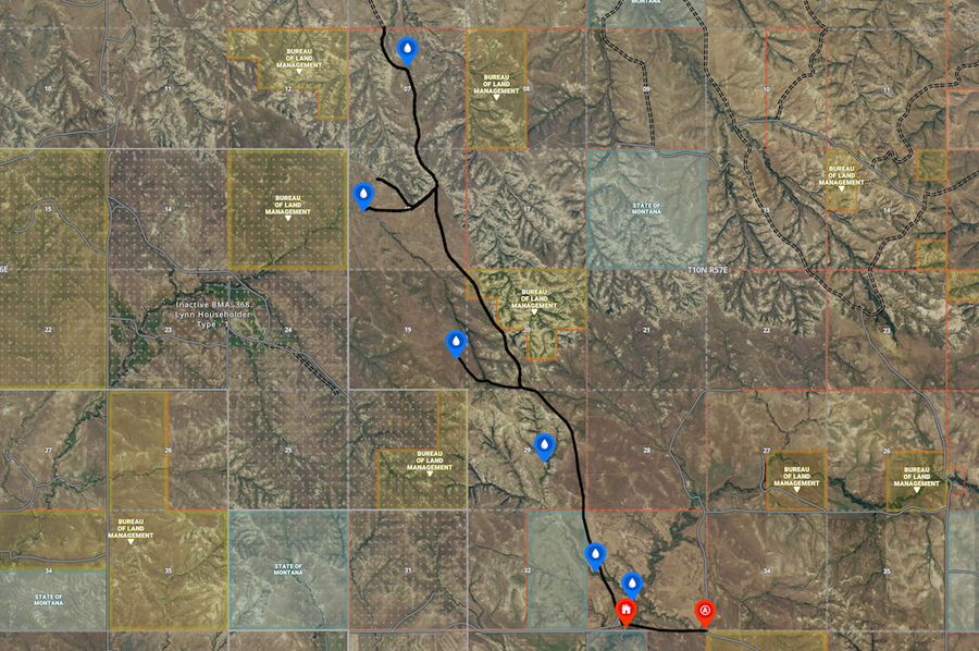 PC Ranch LLC OnX Map