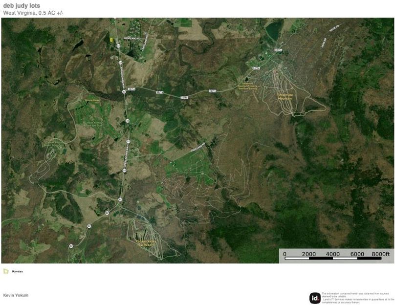 Tucker Co WV 0.5 Debra Judy map 3 location copy