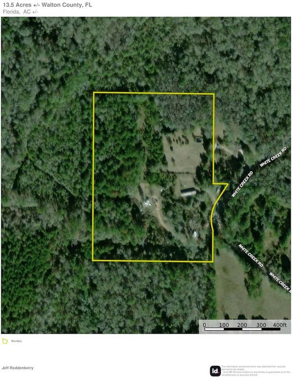 Aerial #1- 13.5 Acres Walton, FL. - OHM Springs, Inc.
