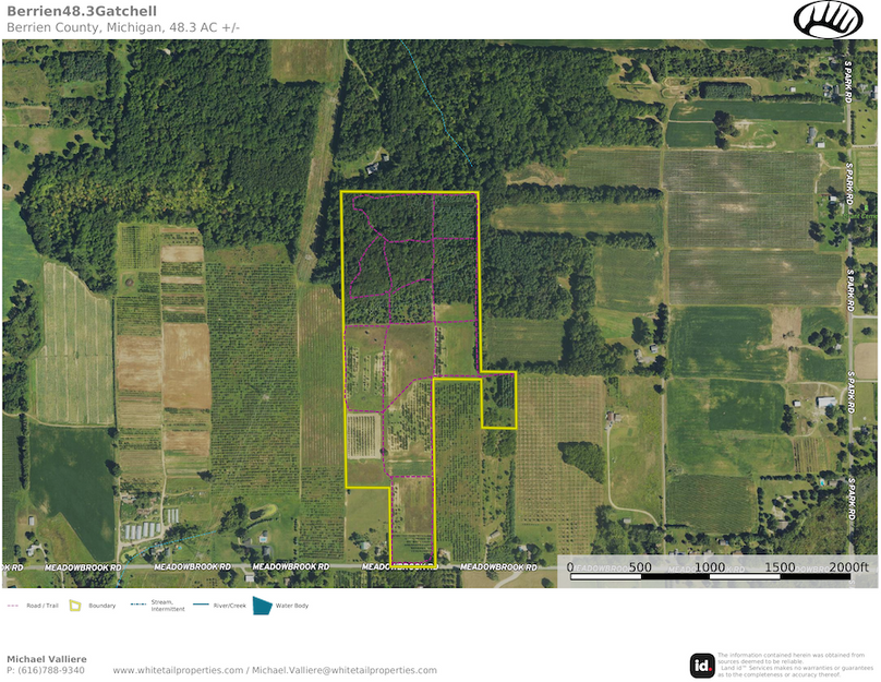 Aerial with Trail System