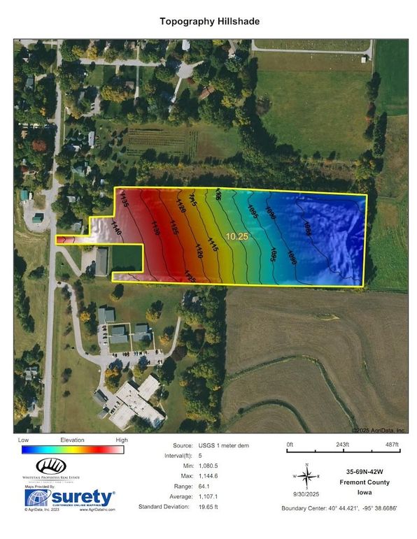 TOPOGRAPHY HILLSHADE