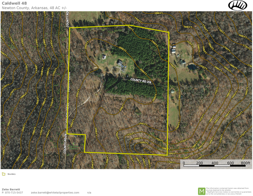 Caldwell Google Contour