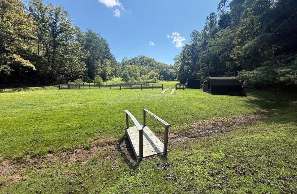 002 the view out back as you stroll towards the garden