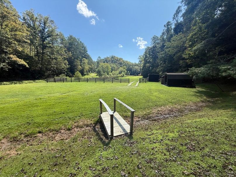 002 the view out back as you stroll towards the garden