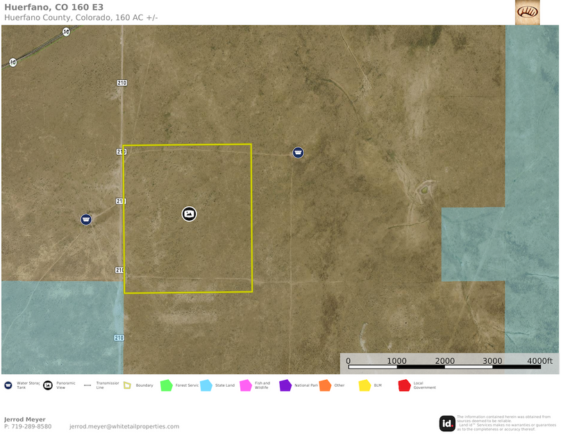 Huerfano, CO 160 E3 Aerial 1