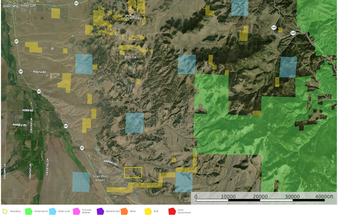 Custer, CO 320 LRL Aerial 2