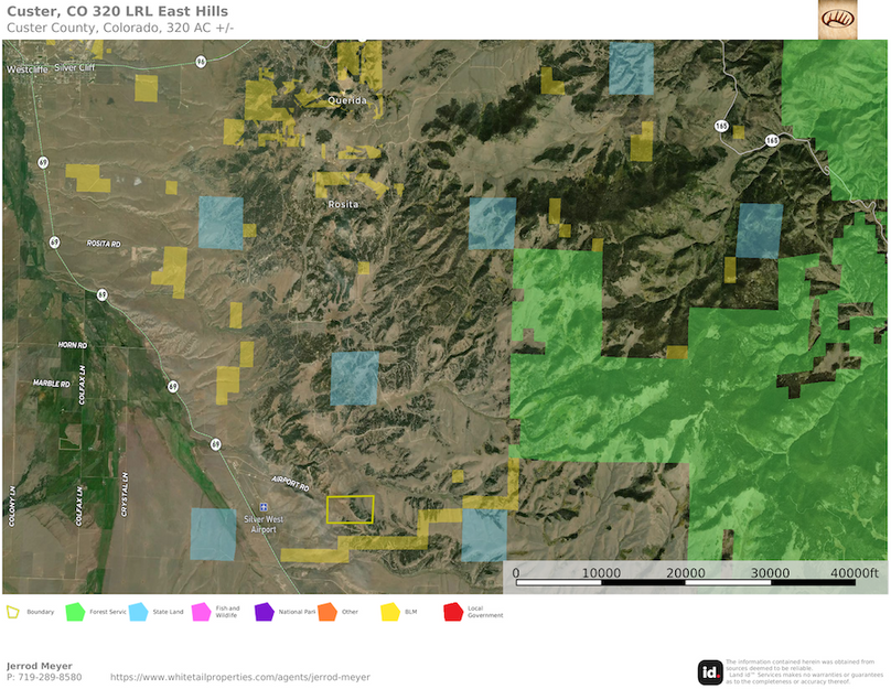 Custer, CO 320 LRL Aerial 2