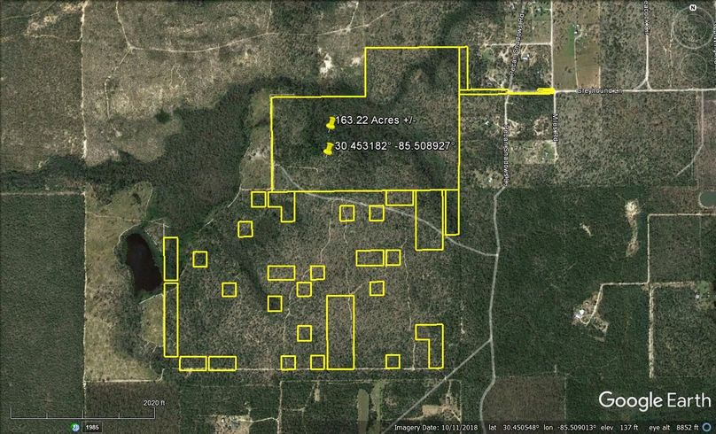 Aerial #1 Approx. 163.22 Washington County, FL