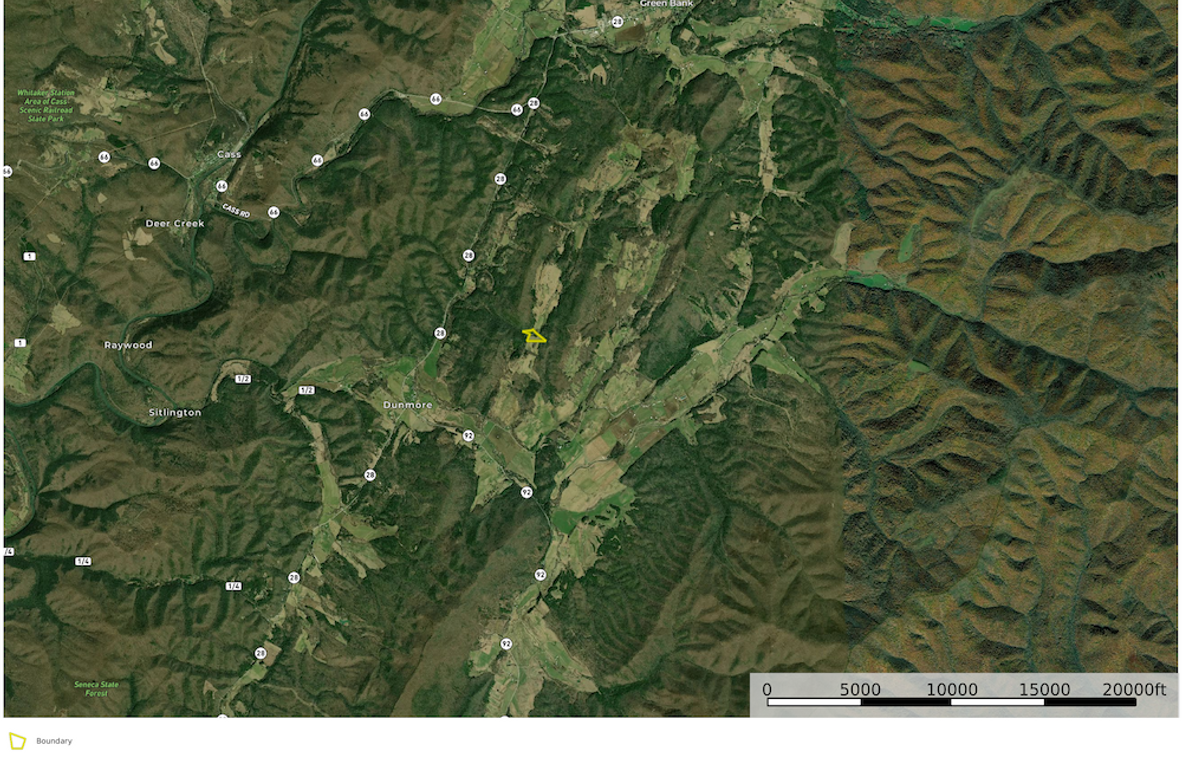 Pocahontas WV 8.59 Aerial01