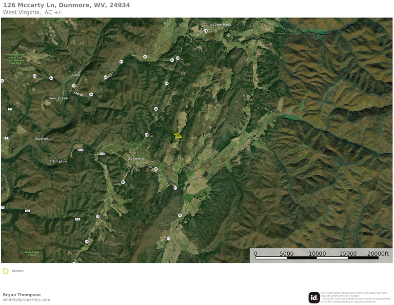 Pocahontas WV 8.59 Aerial01