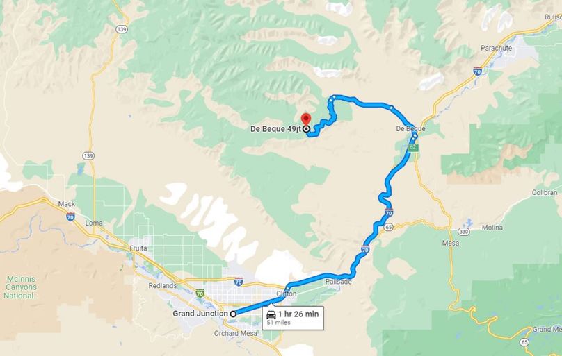 Copy of Mesa 640 De Moya 2 Directions to Grand Junction
