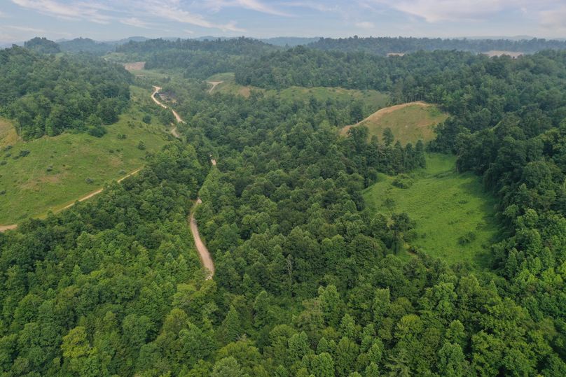 005 aerial drone shot from the west boundary looking east