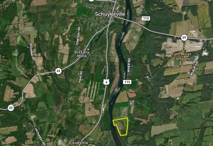 Washington County NY 49.7 Magnolia Wide Map