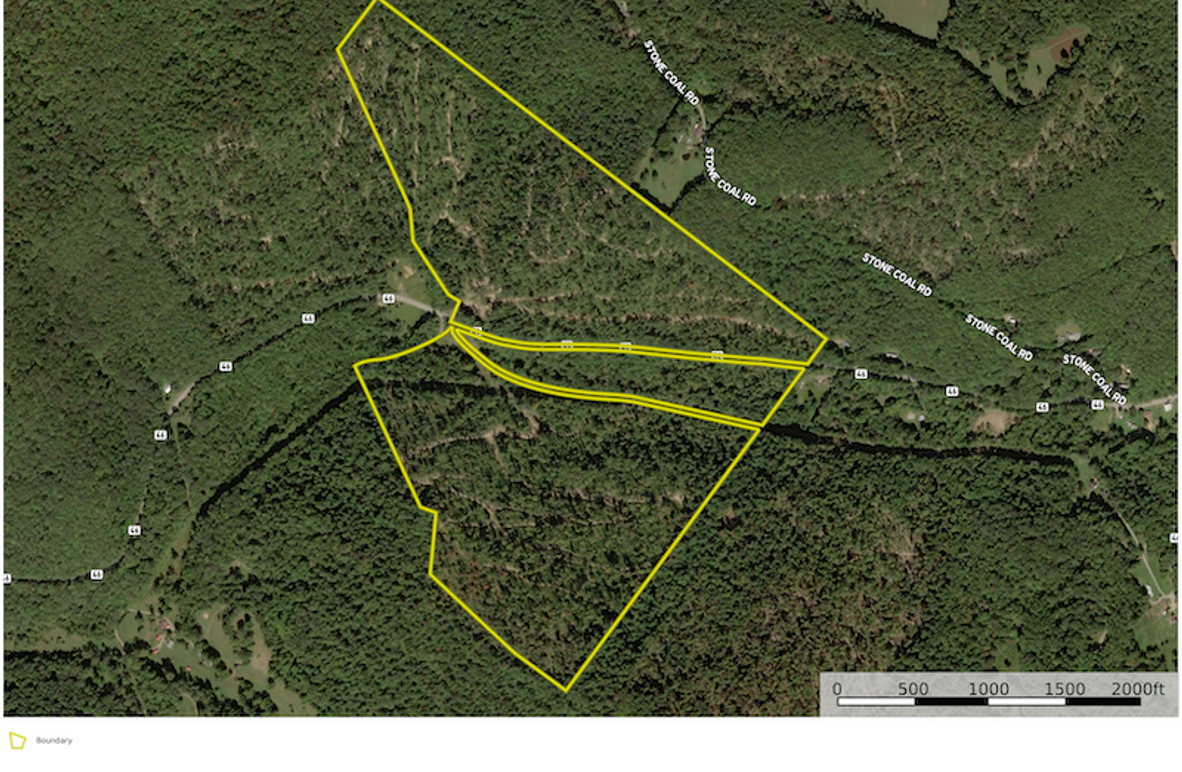 Rand Co WV 149.8 DeBuchananne map 1 site