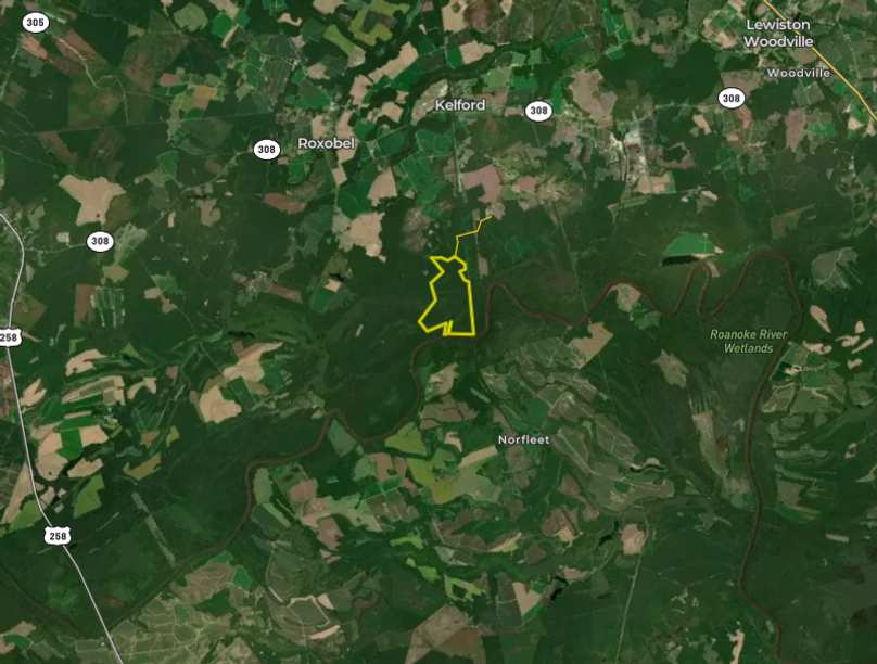 Bertie Co, NC 350 - Zoom Out