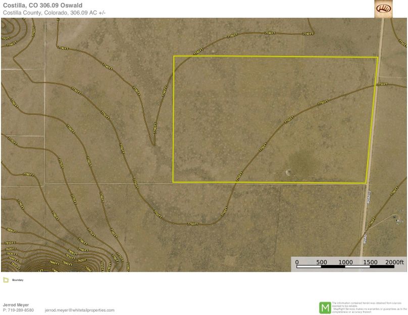 Costilla, CO 306.09 Oswald Topo copy