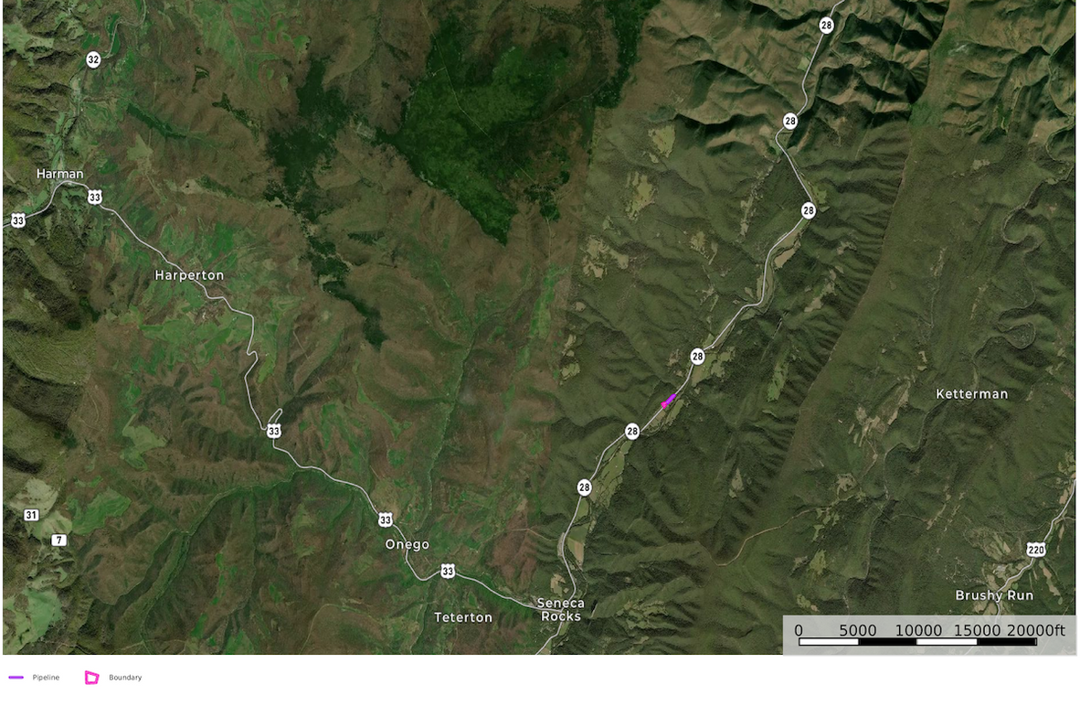 pend co WV 1.37 SR Cabins map 3 overview