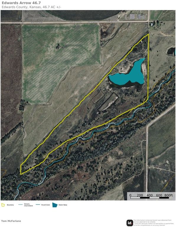 Edwards Arrow 46.7 Topo