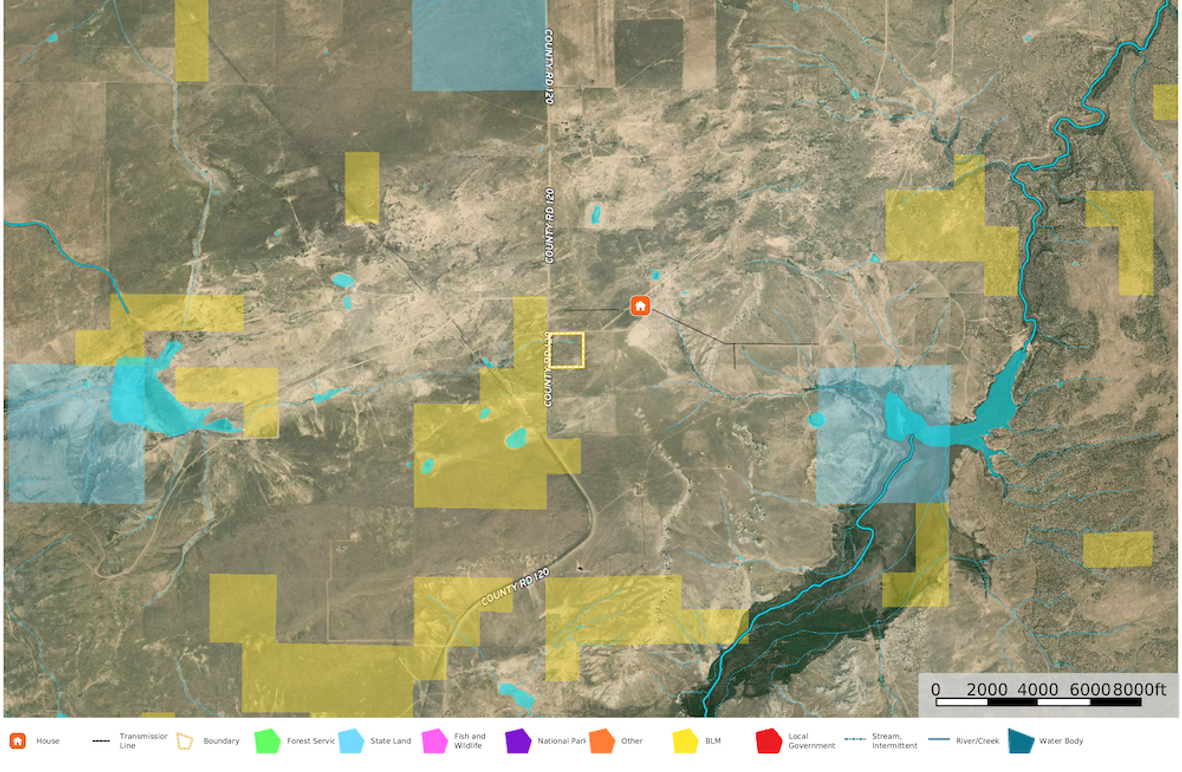 Huerfano, CO Driscoll Split 1 - Aeiral 1