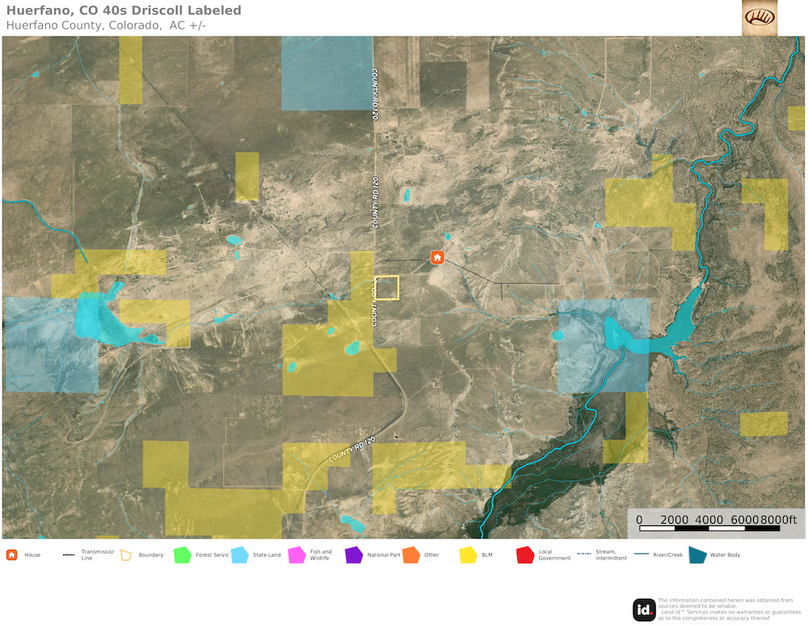 Huerfano, CO Driscoll Split 1 - Aeiral 1