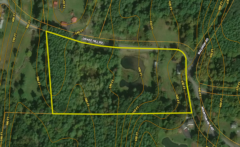 GC 60.99 Lot#1 Contour Map