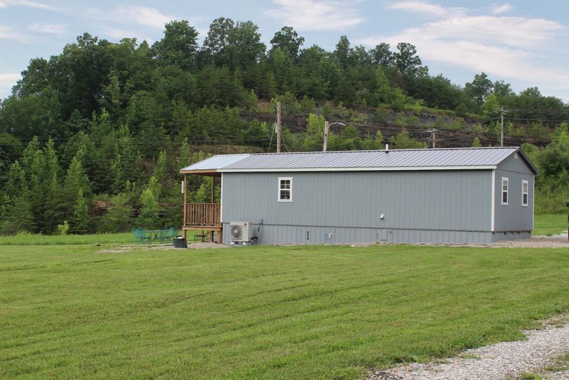 008 ground level view of the small cabin from the northeast corner
