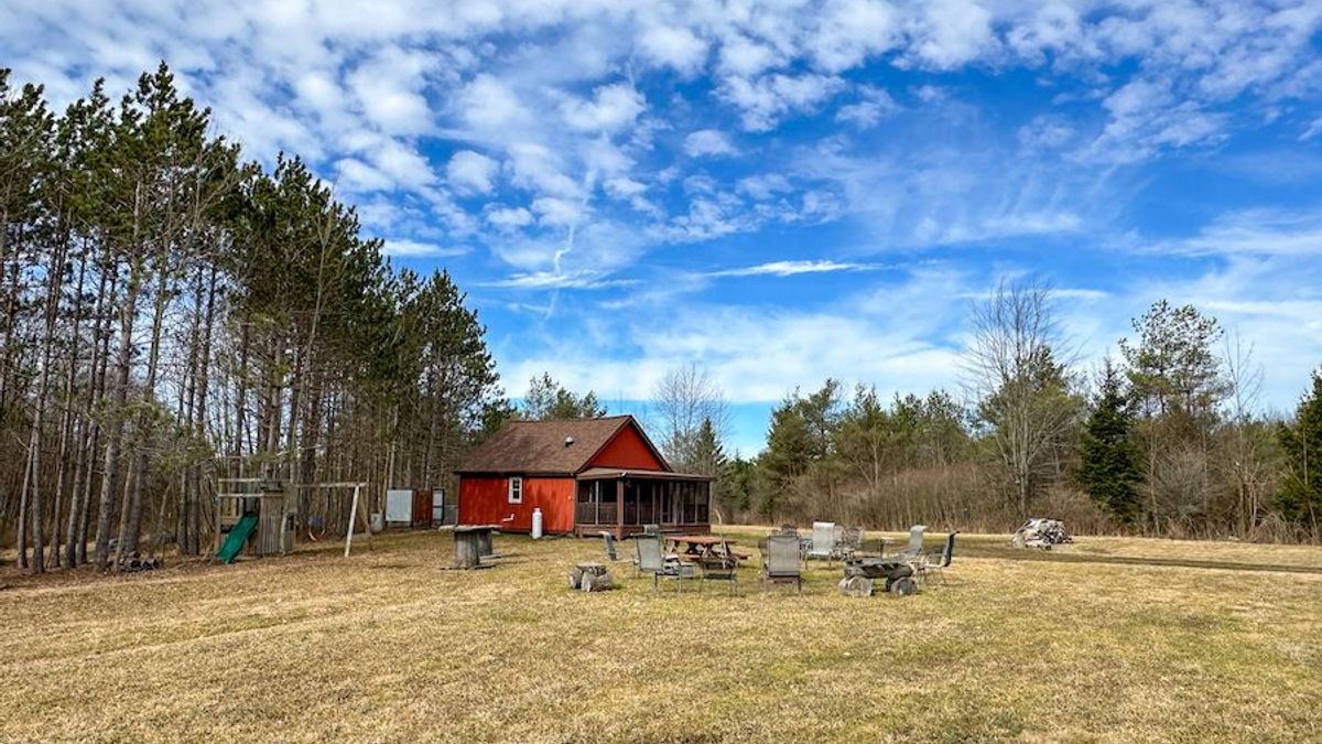 Off Grid Cabin On Acreage Surrounded By State Land | Whitetail Properties