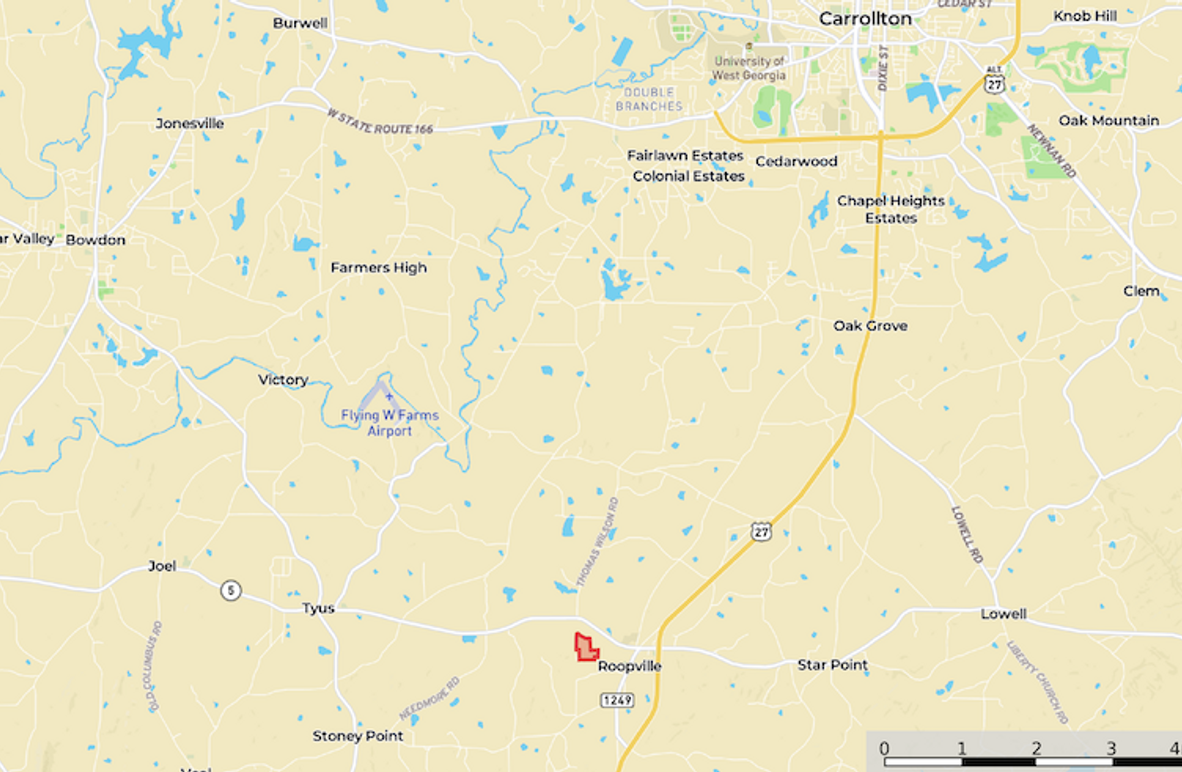 Location1 Map - Carroll 40 Ac.