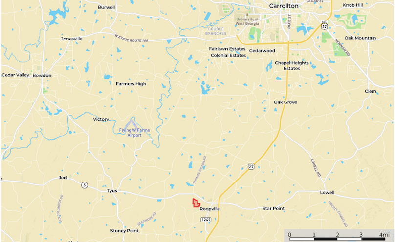 Location1 Map - Carroll 40 Ac.
